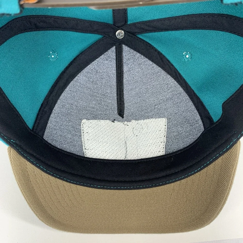 Hooey Midnight River Choir Hat MRC Turquoise Adjustable Snapback Baseball Cap